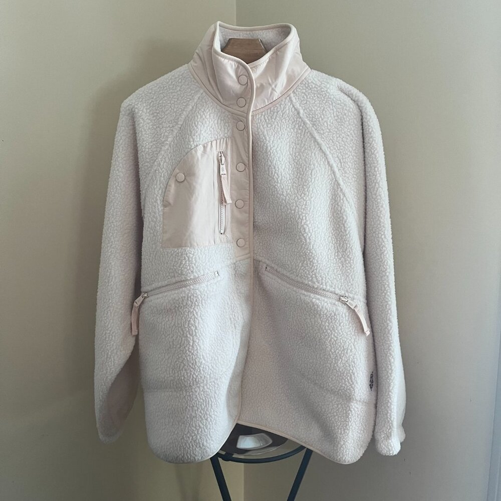 NWT - Free People X Hatch Hit the Slopes Fleece Jacket, Size Medium